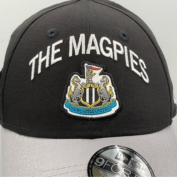 Newcastle United Hat Magpies Football NUFC Embroidery Soccer Cap Black New Era - Picture 3 of 12